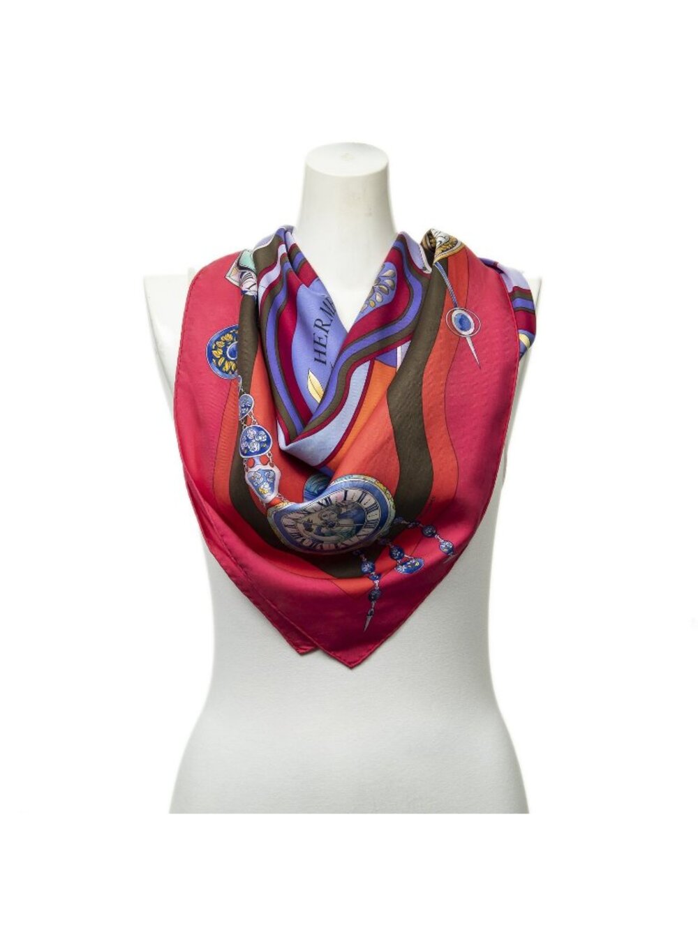 Hermes Scarf Fuchsia Pink